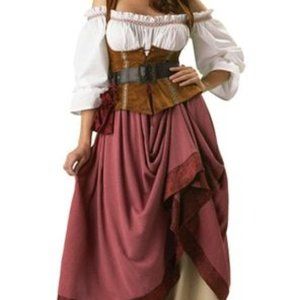 Wench Barmaid Peasant  Renaissance InCharacter Costume X-Large  NWT Discontinued